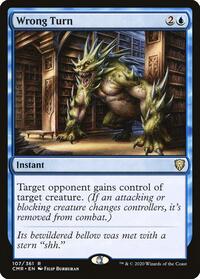 Wrong Turn, Commander Legends