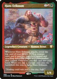 Hans Eriksson (Foil Etched), Commander Legends