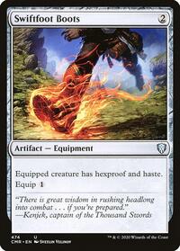 Swiftfoot Boots, Commander Legends
