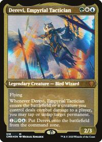 Derevi, Empyrial Tactician (Foil Etched), Commander Legends