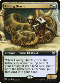 Coiling Oracle (Extended Art), Commander Legends