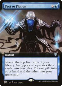 Fact or Fiction (Extended Art), Commander Legends