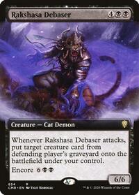 Rakshasa Debaser (Extended Art), Commander Legends
