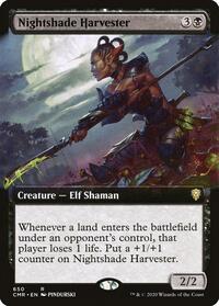 Nightshade Harvester (Extended Art), Commander Legends