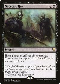 Necrotic Hex, Commander Legends