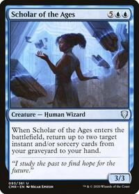 Scholar of the Ages, Commander Legends