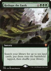Reshape the Earth (Extended Art), Commander Legends