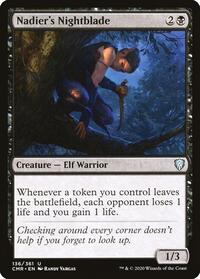 Nadier's Nightblade, Commander Legends