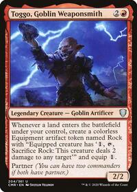 Toggo, Goblin Weaponsmith, Commander Legends