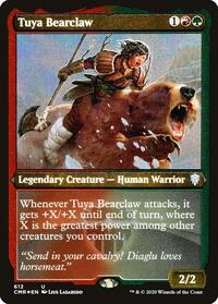 Tuya Bearclaw (Foil Etched), Commander Legends