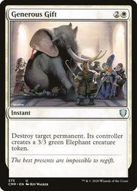 Generous Gift, Commander Legends