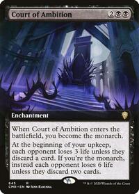 Court of Ambition (Extended Art), Commander Legends
