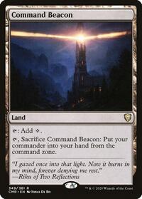 Command Beacon, Commander Legends