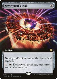 Nevinyrral's Disk (Extended Art), Commander Legends