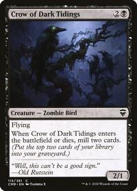 Crow of Dark Tidings, Commander Legends