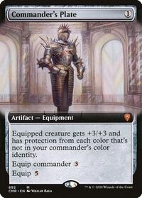 Commander's Plate (Extended Art), Commander Legends