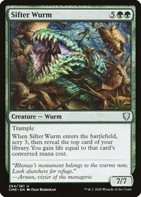 Sifter Wurm, Commander Legends
