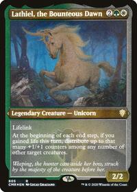 Lathiel, the Bounteous Dawn (Foil Etched), Commander Legends