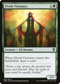 Elvish Visionary, Commander Legends
