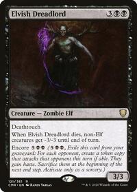 Elvish Dreadlord, Commander Legends