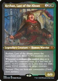 Reyhan, Last of the Abzan (Foil Etched), Commander Legends