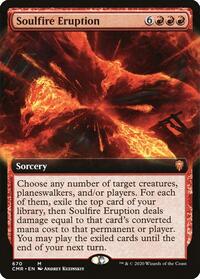 Soulfire Eruption (Extended Art), Commander Legends