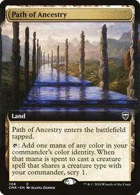 Path of Ancestry (Extended Art), Commander Legends