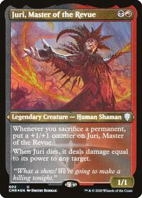 Juri, Master of the Revue (Foil Etched), Commander Legends