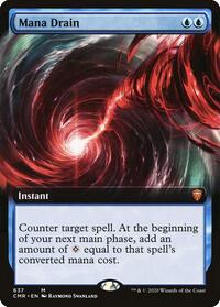 Mana Drain (Extended Art), Commander Legends