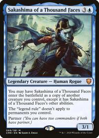 Sakashima of a Thousand Faces, Commander Legends