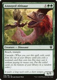 Annoyed Altisaur, Commander Legends