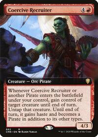 Coercive Recruiter (Extended Art), Commander Legends