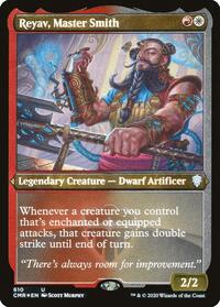 Reyav, Master Smith (Foil Etched), Commander Legends