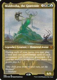 Muldrotha, the Gravetide (Foil Etched), Commander Legends