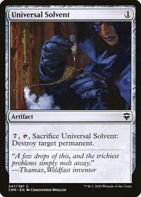Universal Solvent, Commander Legends