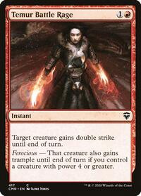 Temur Battle Rage, Commander Legends