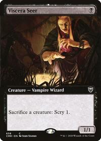 Viscera Seer (Extended Art), Commander Legends