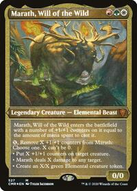 Marath, Will of the Wild (Foil Etched), Commander Legends