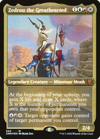 Zedruu the Greathearted (Foil Etched), Commander Legends
