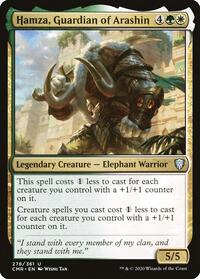 Hamza, Guardian of Arashin, Commander Legends