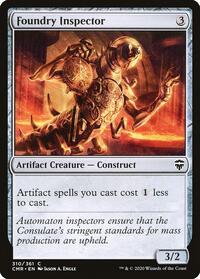 Foundry Inspector, Commander Legends