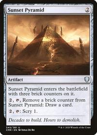 Sunset Pyramid, Commander Legends