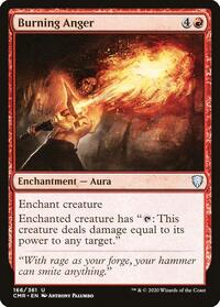 Burning Anger, Commander Legends