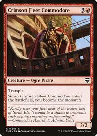 Crimson Fleet Commodore, Commander Legends