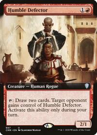 Humble Defector (Extended Art), Commander Legends