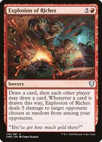 Explosion of Riches, Commander Legends