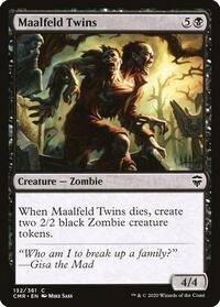 Maalfeld Twins, Commander Legends