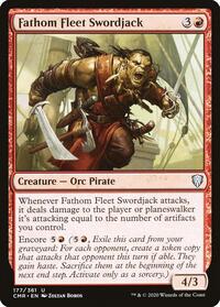 Fathom Fleet Swordjack, Commander Legends