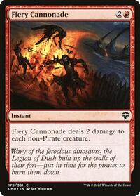 Fiery Cannonade, Commander Legends