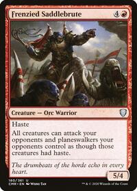 Frenzied Saddlebrute, Commander Legends